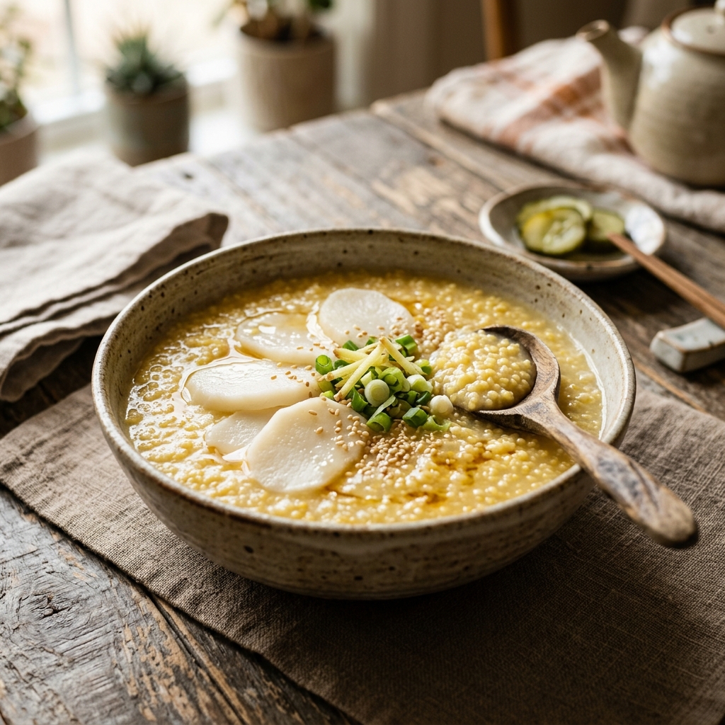 Yam & Millet Congee (山药小米粥)