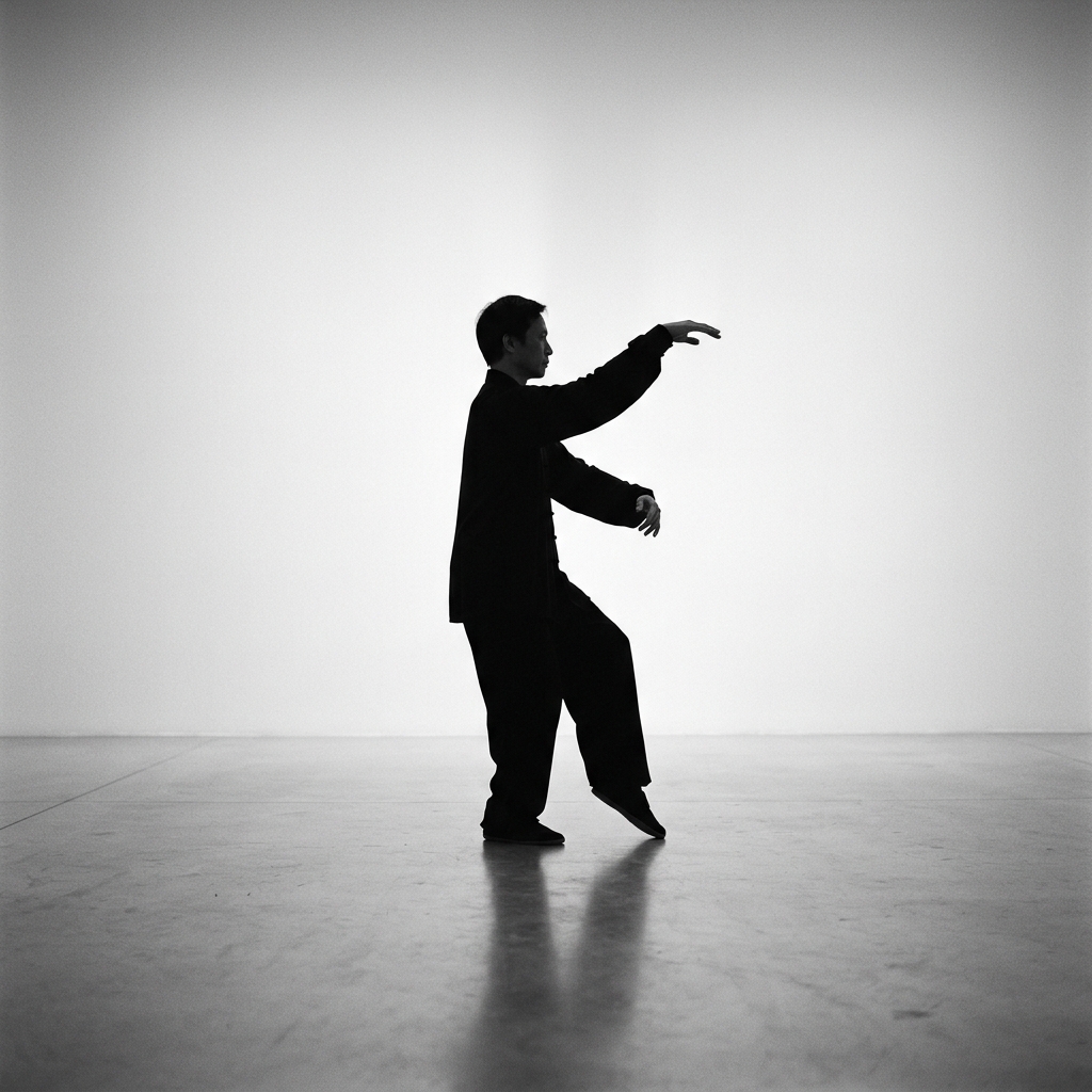 Graceful Tai Chi hand movements showing flow and body mechanics